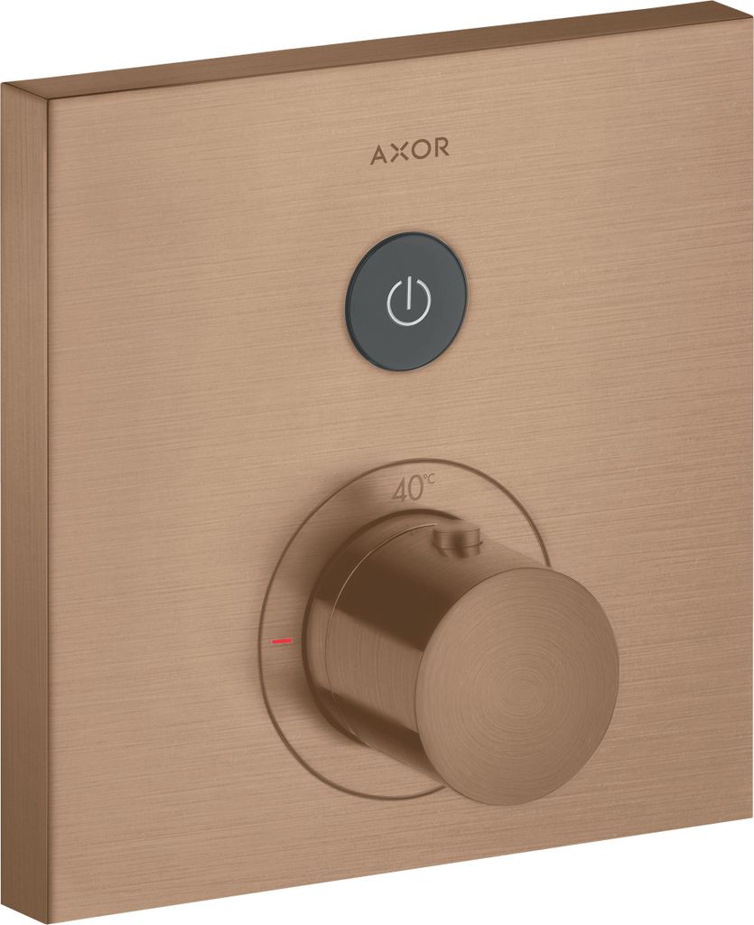 hansgrohe AXOR Starck ShowerSelect Square Thermostat Unterputzmodell für 1 Verbraucher, 36714310