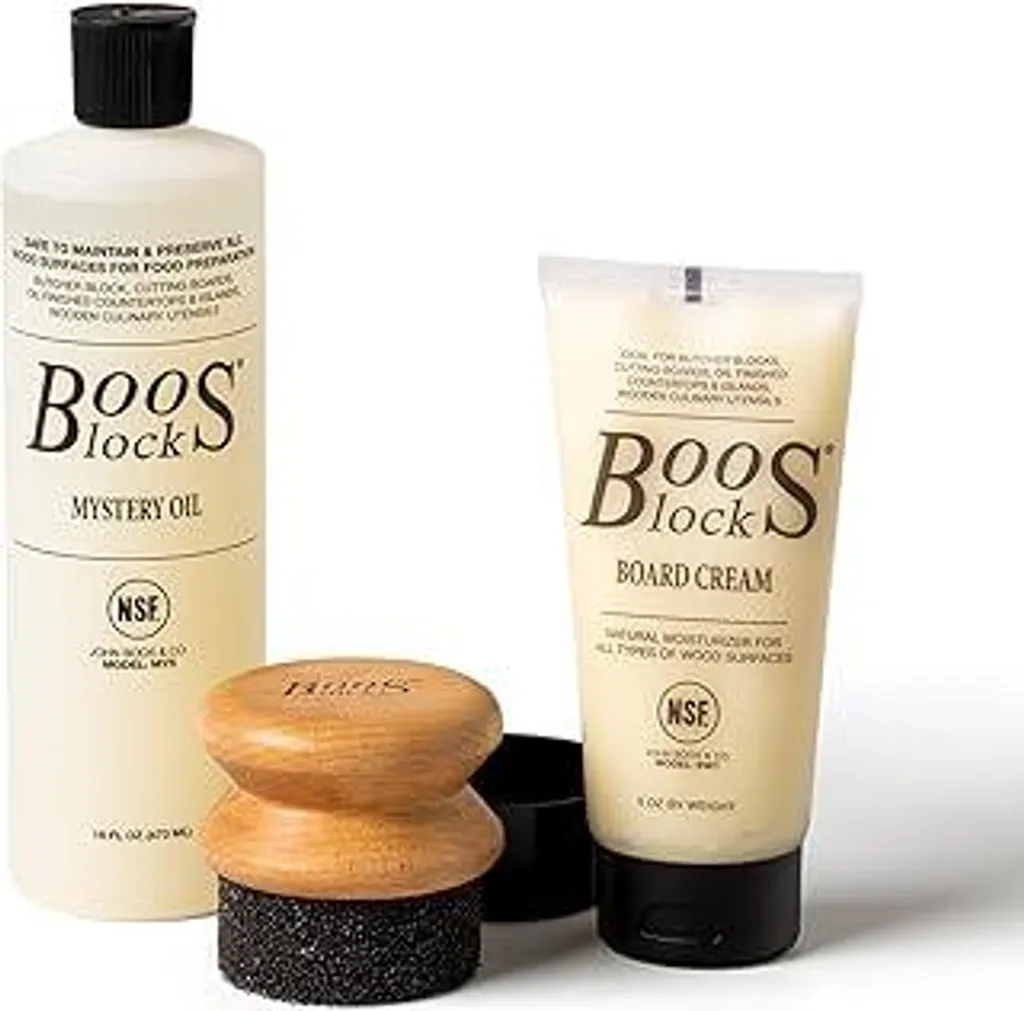 Manutenzione Taglieri John Boos: Kit Professionale Olio e Crema