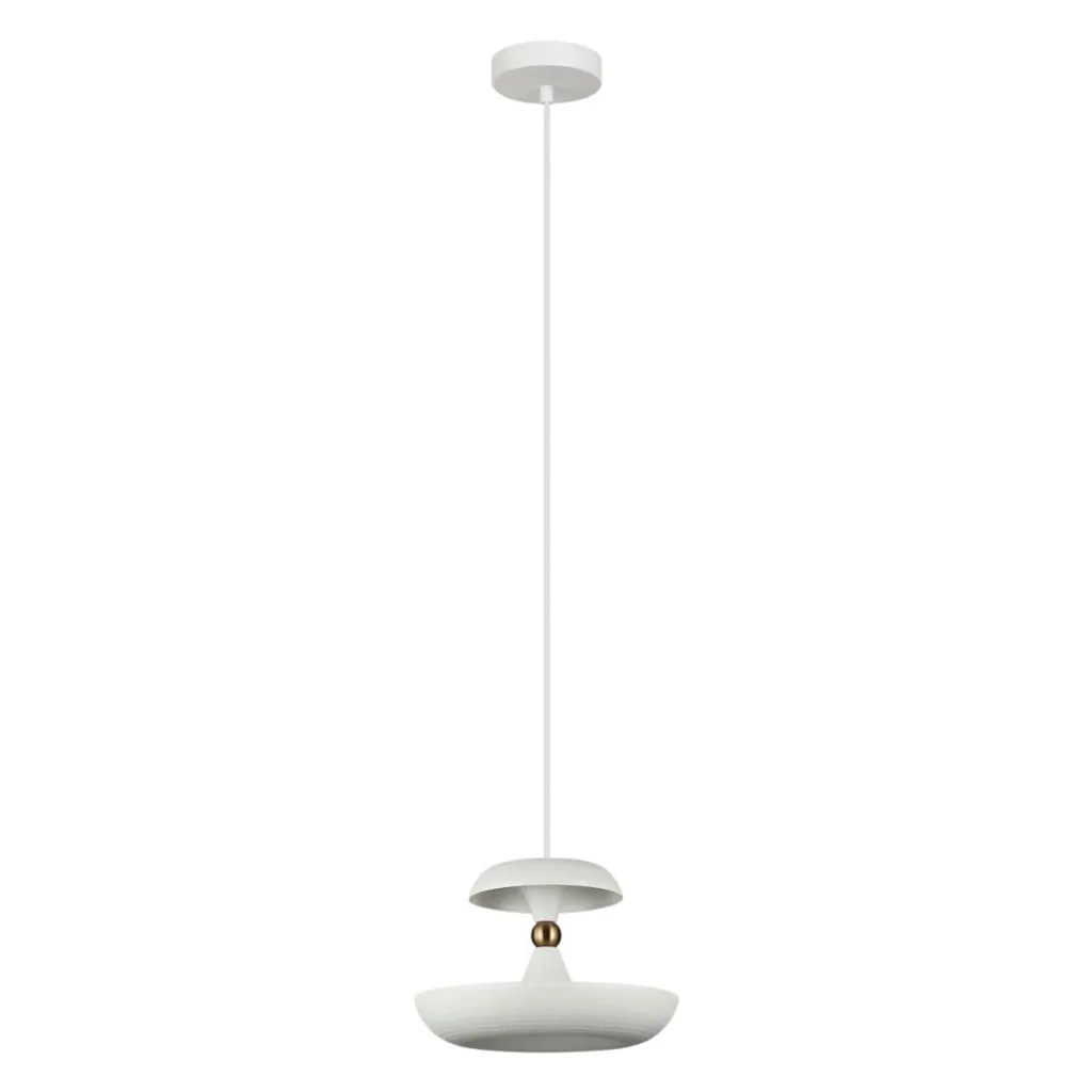Lampada a sospensione MARINA Italux PND-73221-1M-WH - Design Bianco Moderno