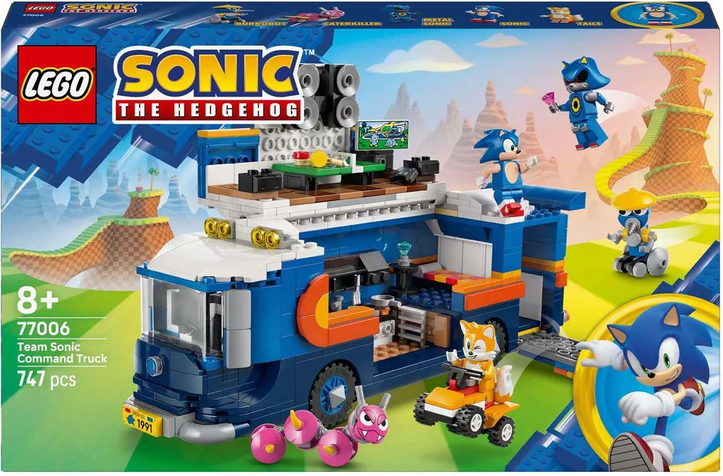 Camion de commandement de Sonic LEGO avec Laboratoire de Combat Mobile - 21
