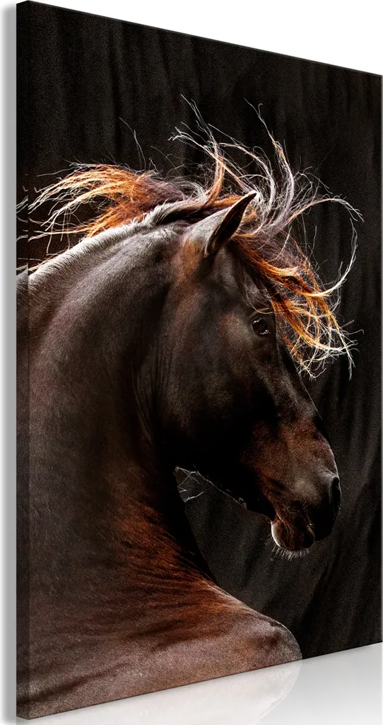Quadro Decorativo 80x120 Vento di Fuoco - Tela Moderna Verticale TNT