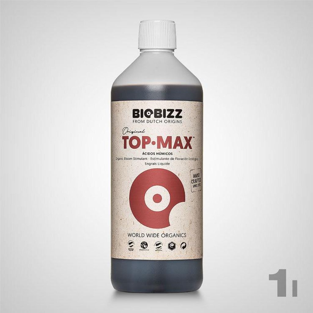 BioBizz Top-Max, Blütestimulator, 1 Liter Produktbild 