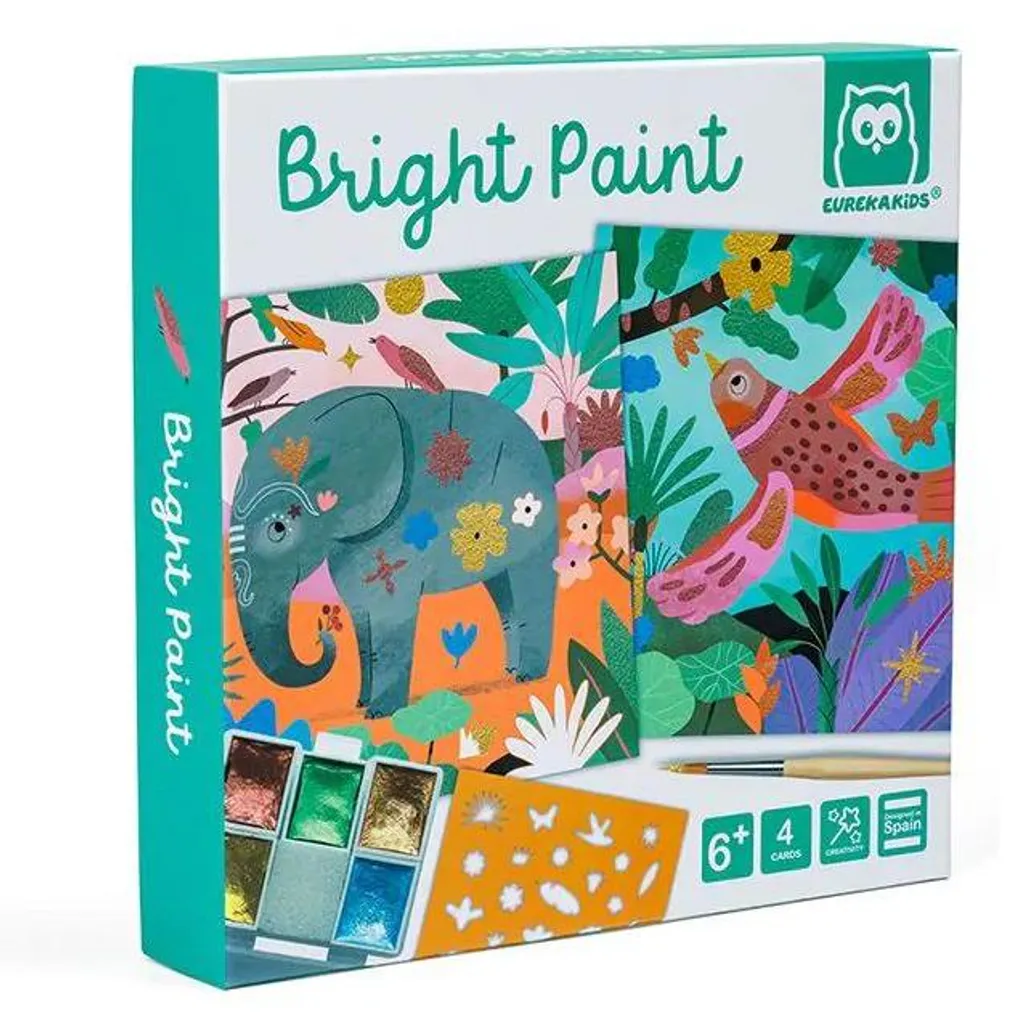Kit Peinture Enfant Anti-Tache et Lavable - Set Bricolage Sans Salissure