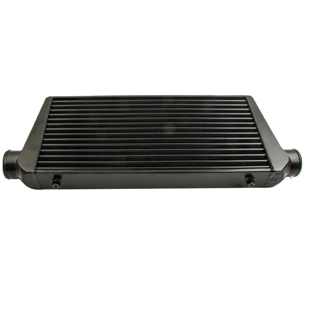 Intercooler Performance Noir 600x300x76mm avec Structure Tube et Lamelles