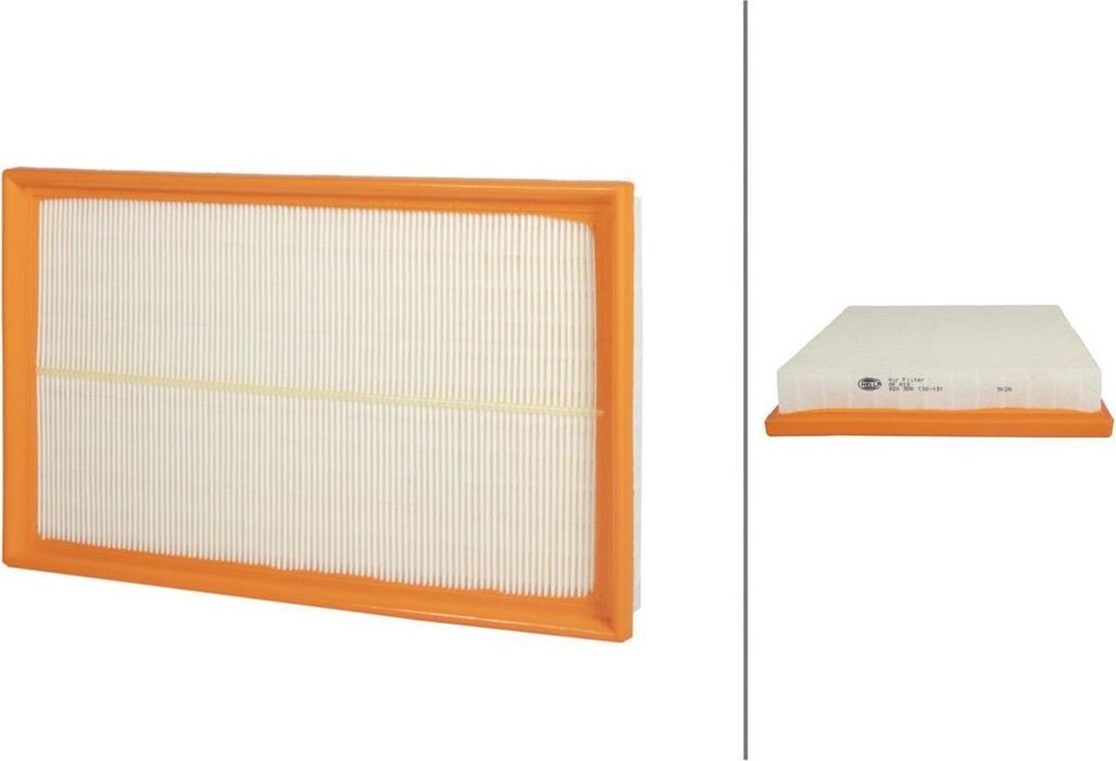 Luftfilter-Einsatz 340 x 205 mm HELLA IAM-Expertise passend für u.a. OPEL VECTRA