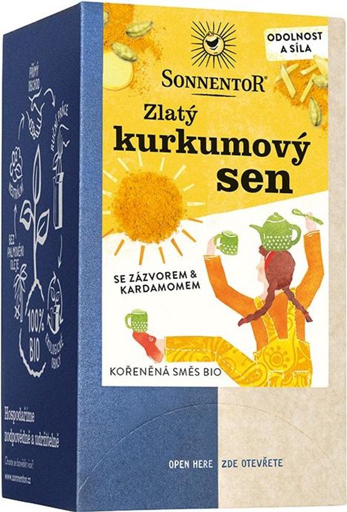 Sonnentor 02517, Čajová směs / ochucený čaj, 36 g, 18 kusů Obrázek produktu 