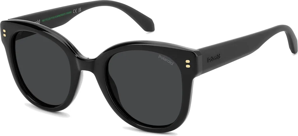 Lunettes Polaroid PLD 6248/S/X Femme Noir avec Verres Polarisés 50mm