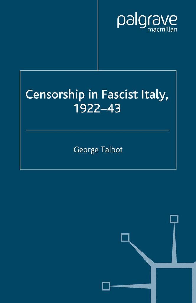 Censorship in Fascist Italy, 1922-43