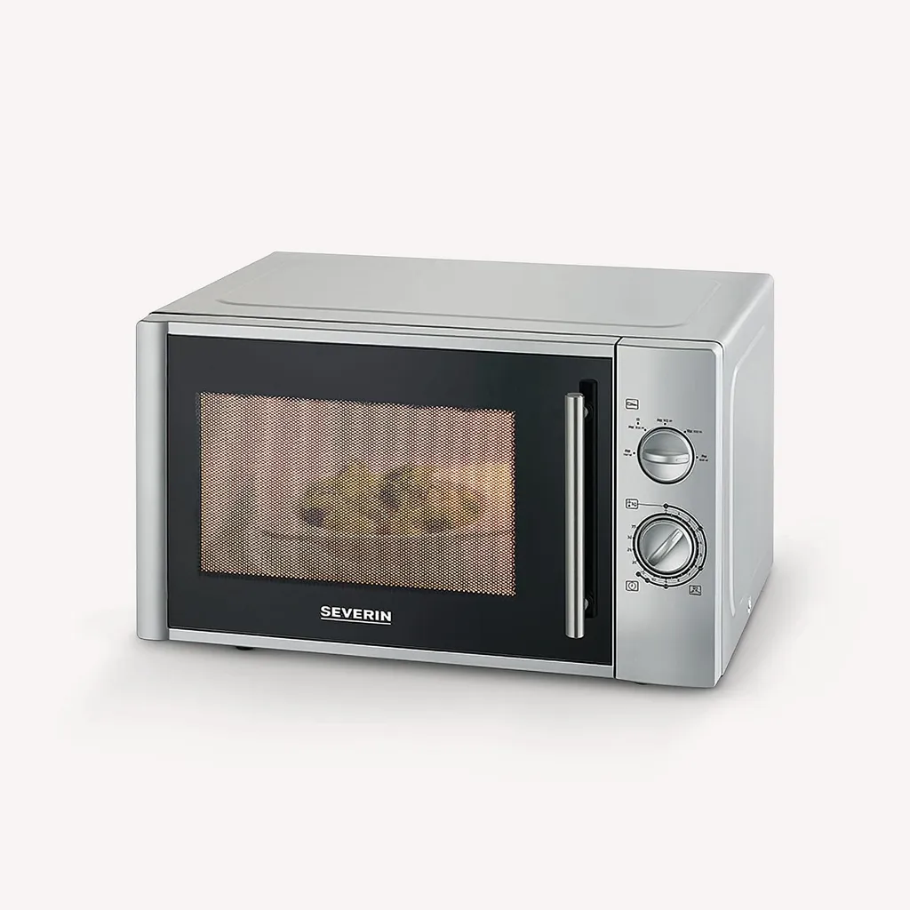 Four à Micro-ondes Severin MW7772 Argent - Cuisson Rapide et Intuitive - 14