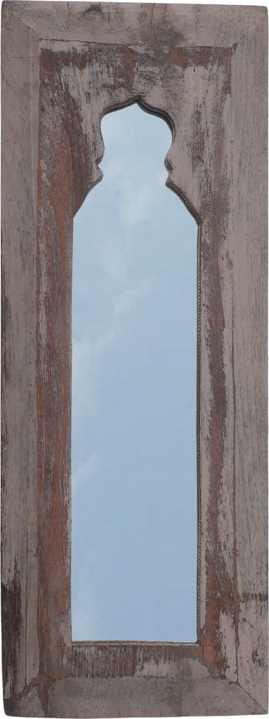 Antikspiegel, Badspiegel, Flurspiegel, Dekospiegel Vintage - Design 3, Grün, Holz,Glas, 54*20*2 cm, Spiegel