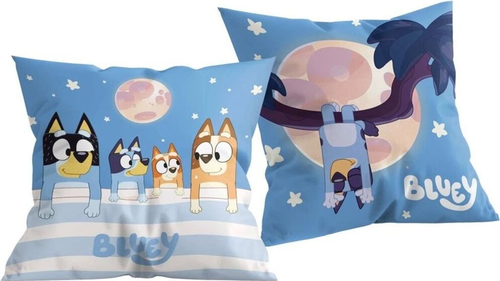 Bluey Moon Kuschelkissen,Dekokissen ,40x40 cm mit Bildmotiv Produktbild 