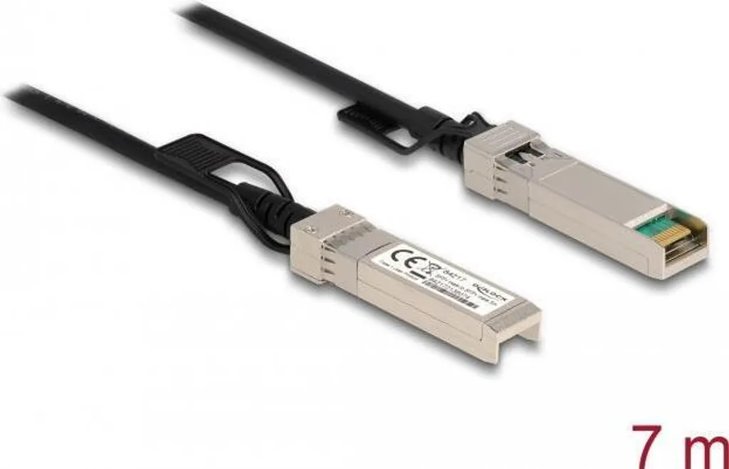 Delock 84218 Cavo Twinax SFP+ 10Gbps | 7m di Pura Velocità Rame