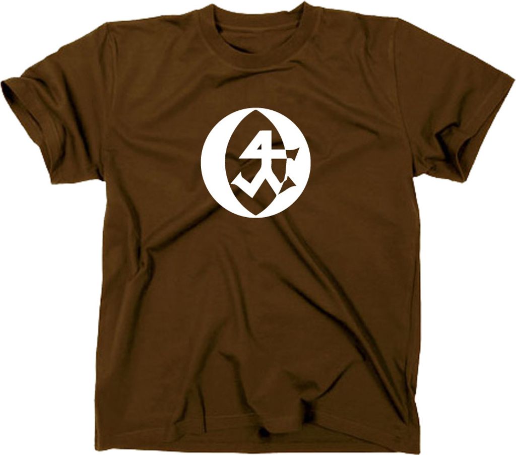 Styletex23 T-Shirt Steinmetz Handwerk Zunft Logo, braun, XXL