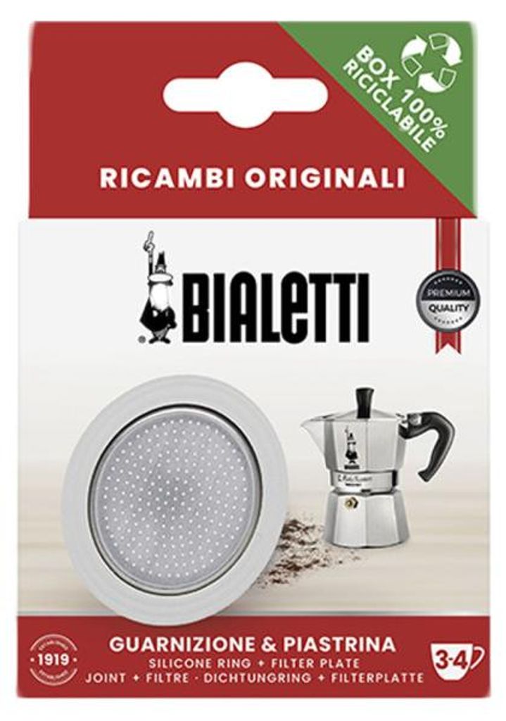 Bialetti 0800039 Ersatzteilset 1 Dichtung Silikon + 1 Produktbild 