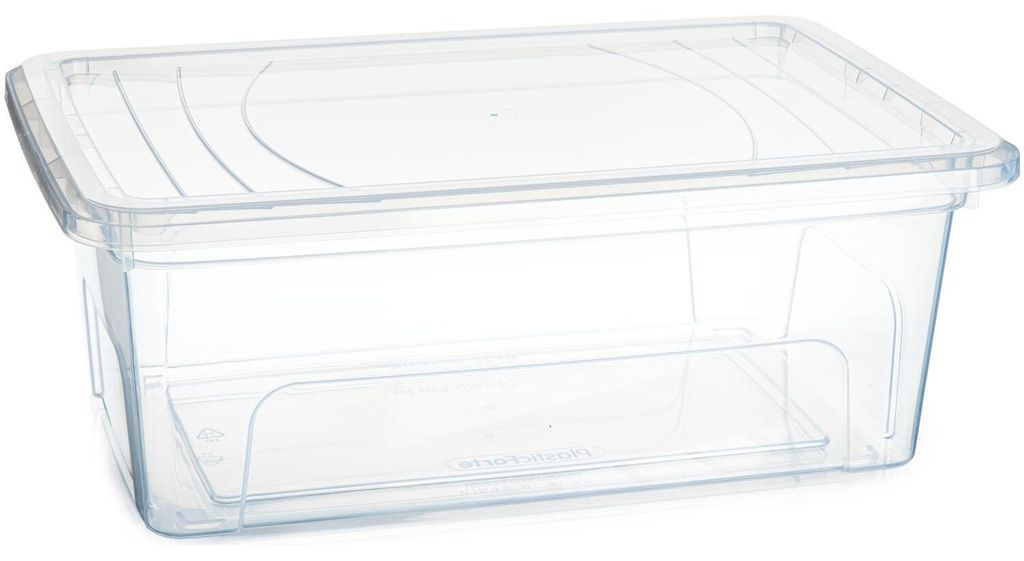 Plasticforte Aufbewahrungsbox Easy mit Deckel - 1x - 9.7 Produktbild 