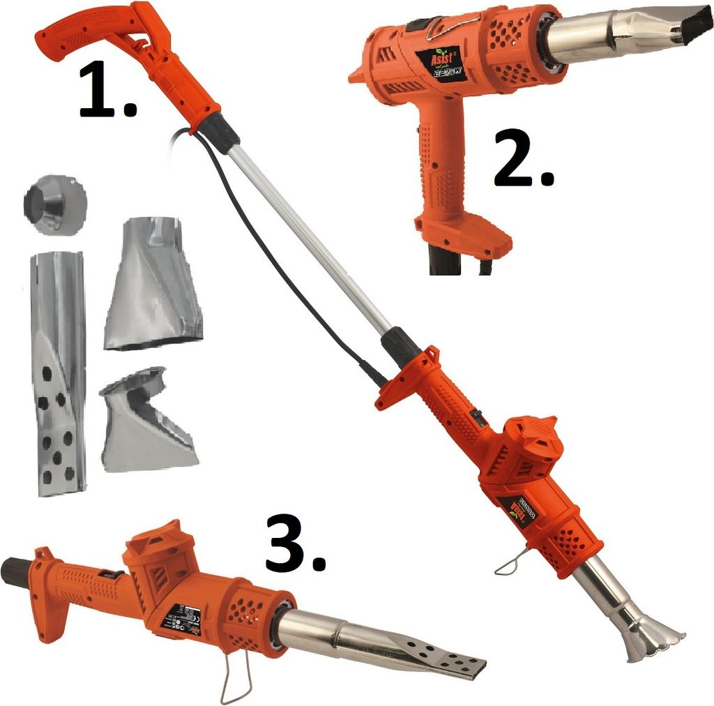 Electric Grass Burring und Unkraut 2000W 3in1 Smart Garden AE6v200 Assistent