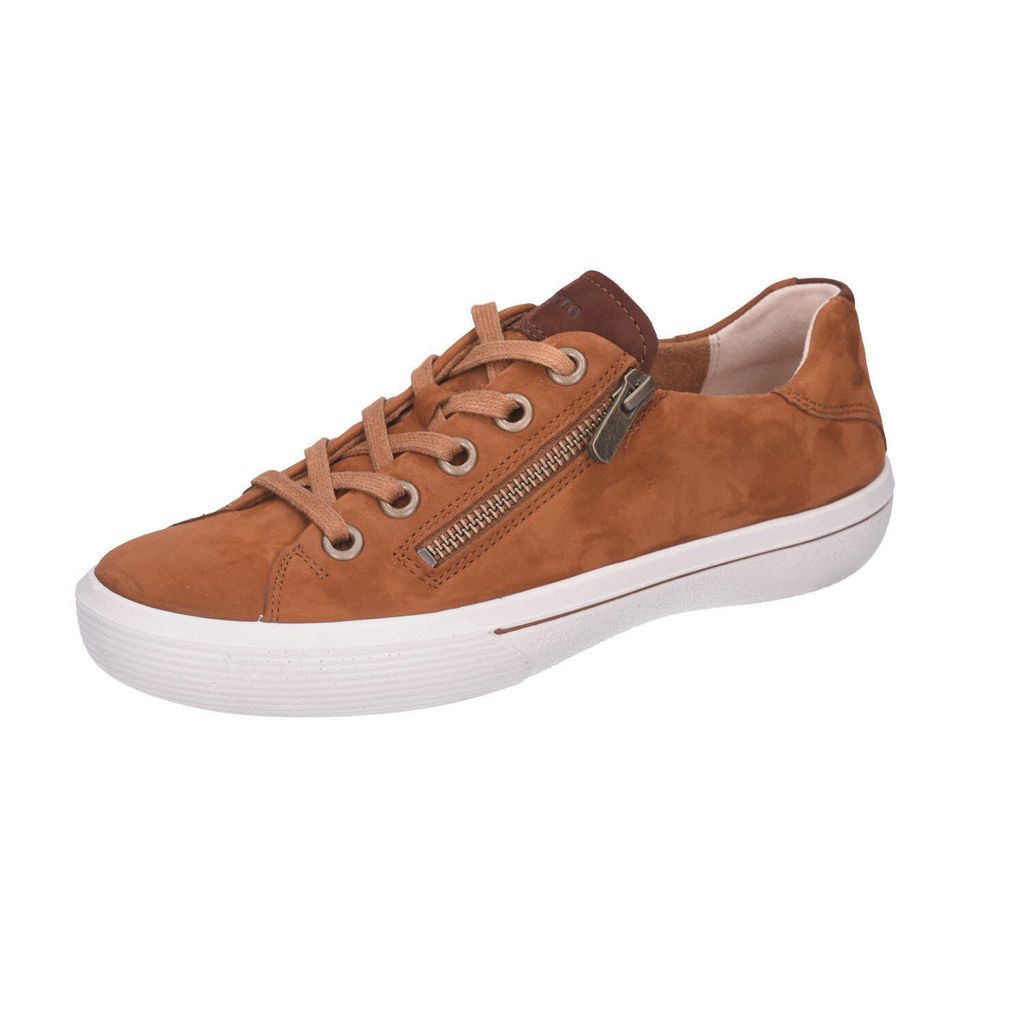 Legero Damen Schnürschuhe sportlich braun Gr. 31/2