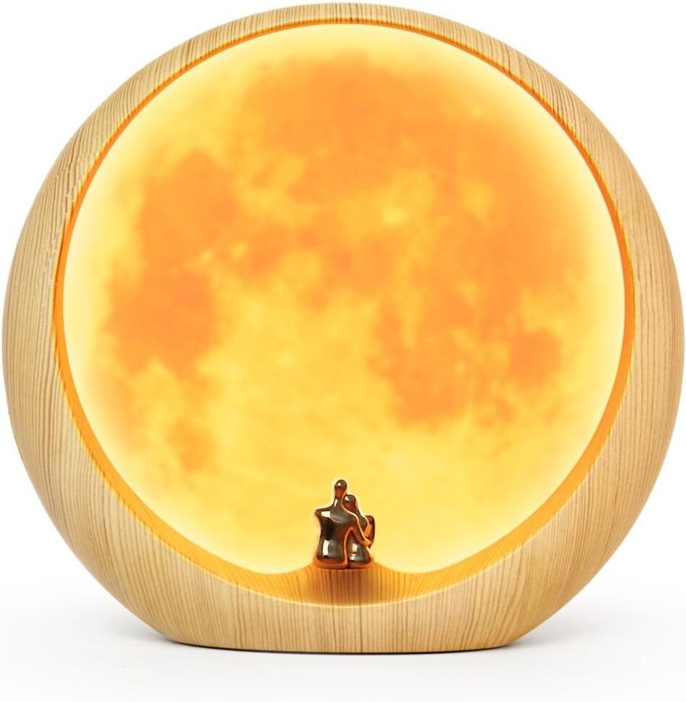 Nachtlicht Mondlampe Umgebungslicht DIY Jahrestag Hochzeit Valentinstag Geschenk