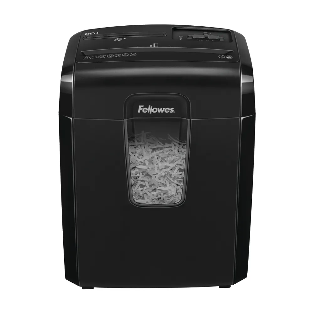 Fellowes Powershred 8Cd Destructeur de documents 4692101 Noir