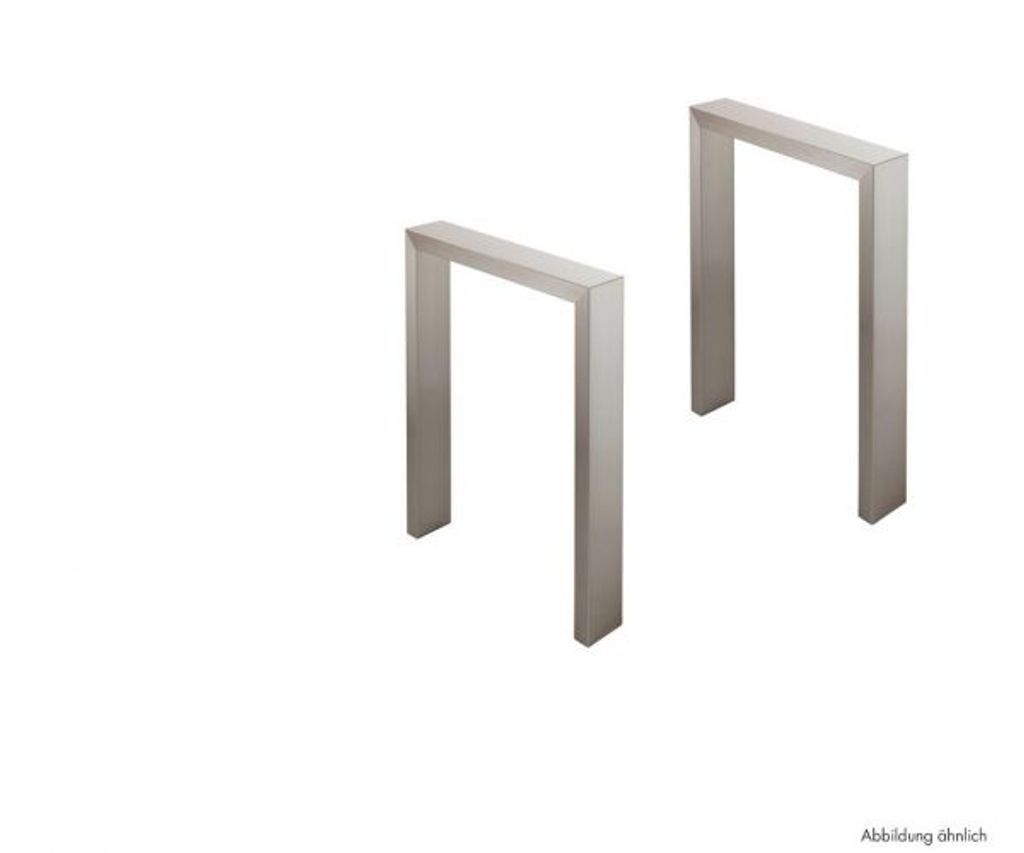 Tischgestell TG 275 Edelstahloptik 1995 x 995 x 720 mm