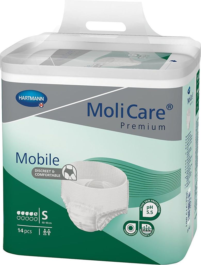 MoliCare Premium Mobile Einwegunterhosen 10 Tropfen, Größe Produktbild 