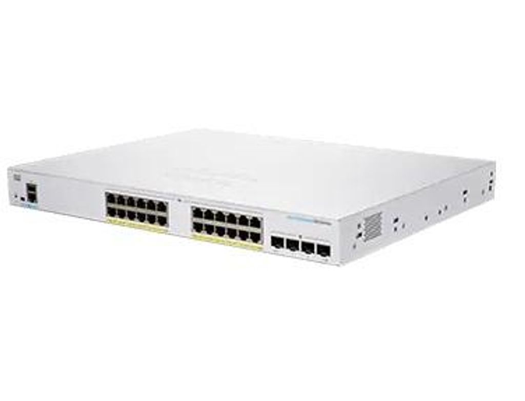 Cisco CBS250-24P-4X-EU Managed L2/L3 Gigabit Ethernet (10/100/1000) Netzwerk-Switch Silber