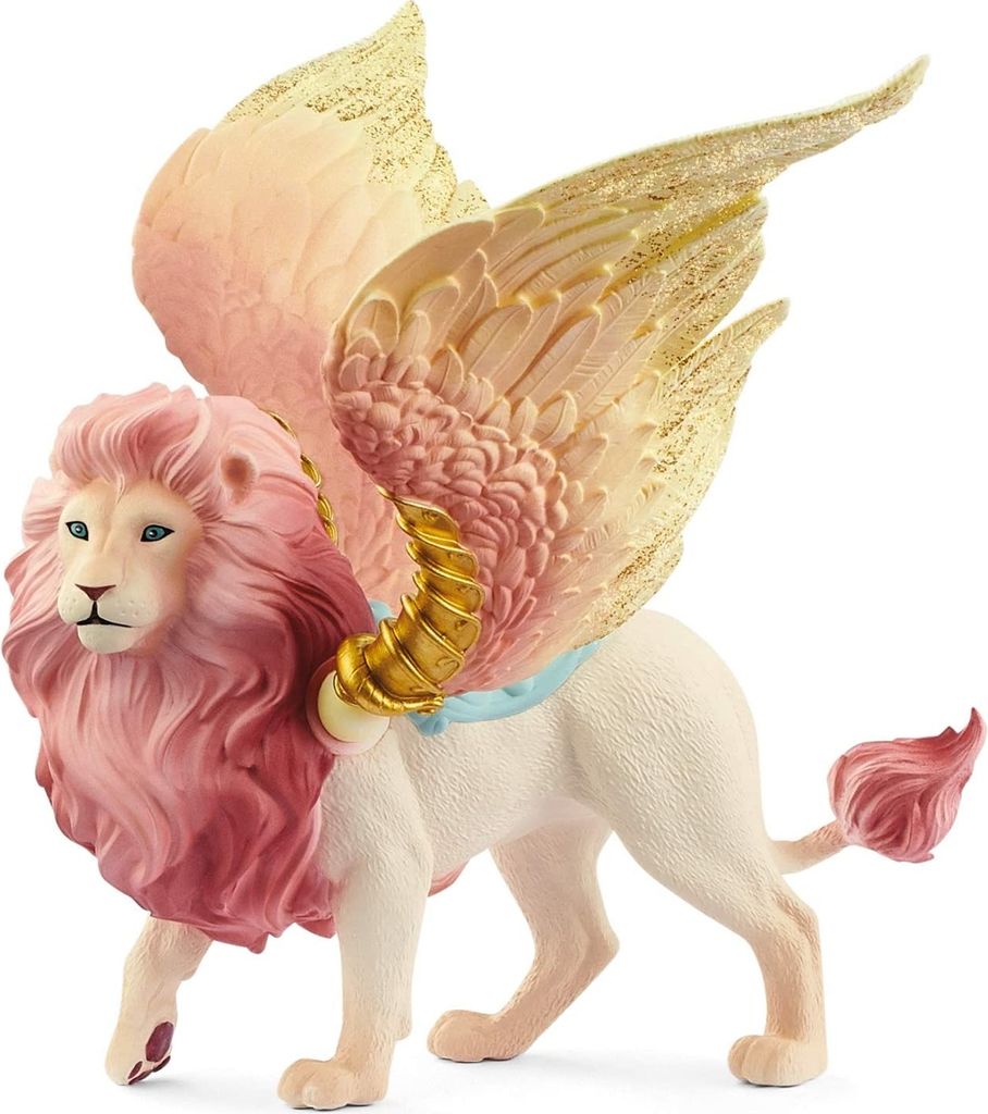 Schleich Bayala Elfe auf geflügeltem Löwe 70714 Produktbild 4