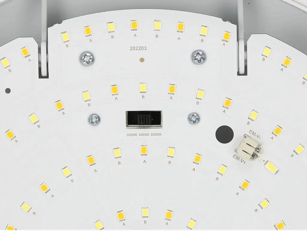 LED line PRIME Plafonnier LED 12W 16W avec CCT commutable IP65 IK08