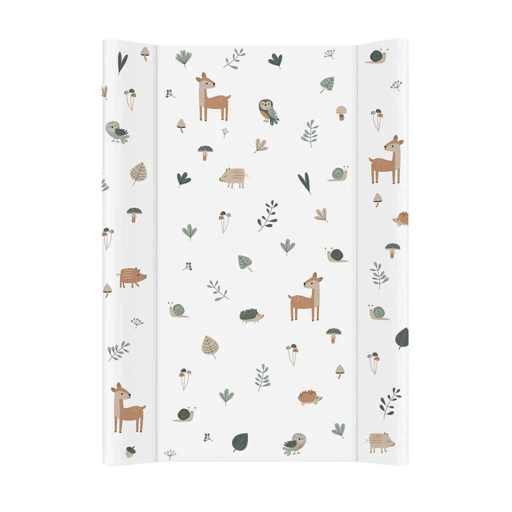 Matelas à langer Cale 50 x 70 cm Motif Animaux de la Forêt pour Bébé