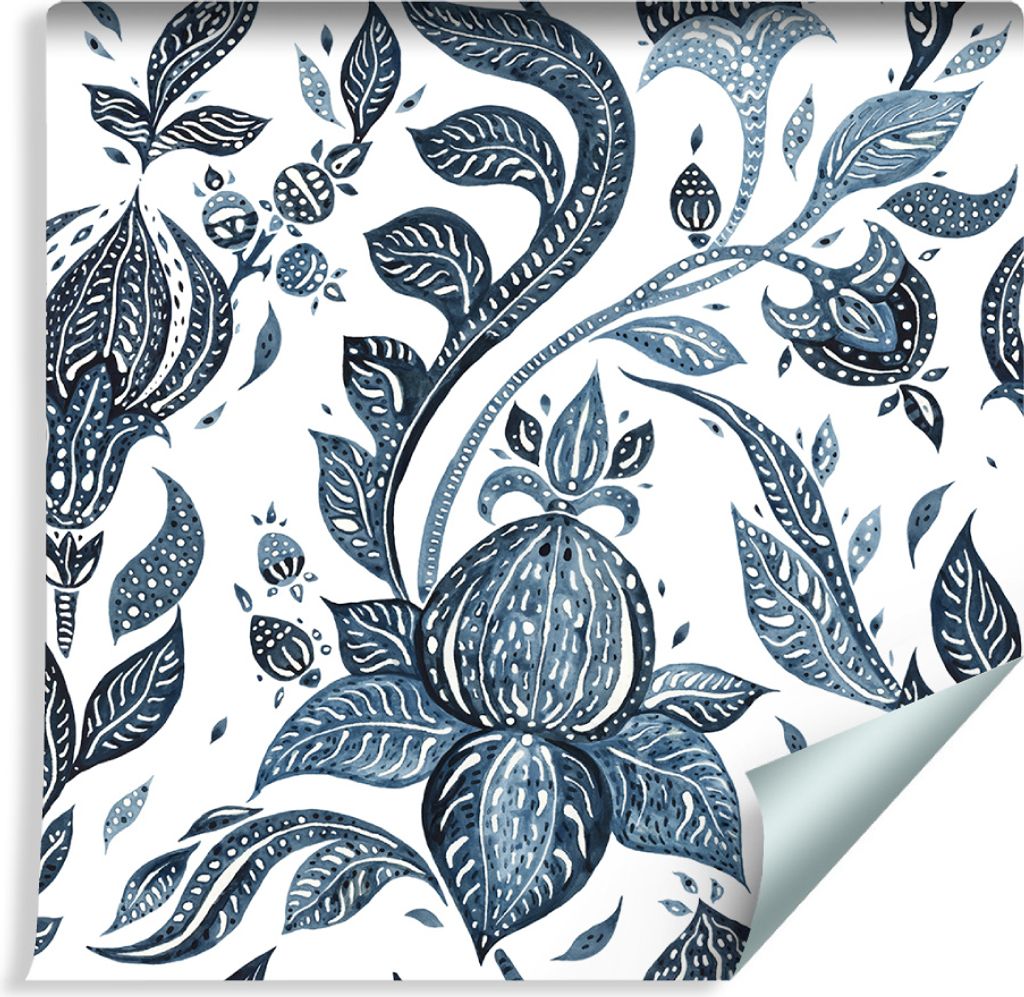 10m VLIES TAPETE Rolle Natur Abstrakt Aquarell BLUMEN XXL