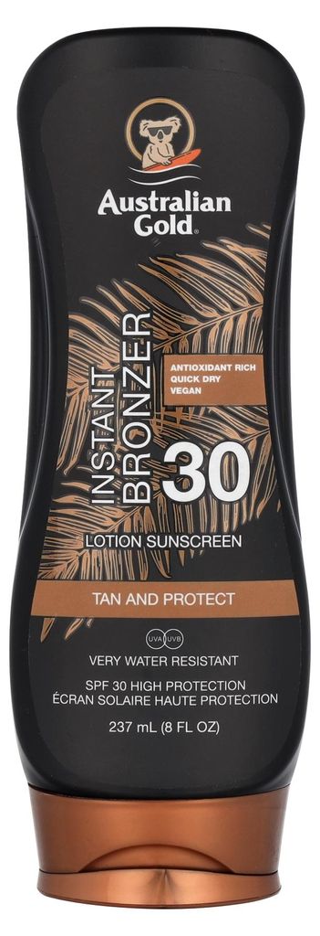 Australian Gold Instant Bronzer Lotion Sunscreen SPF30 Produktbild 