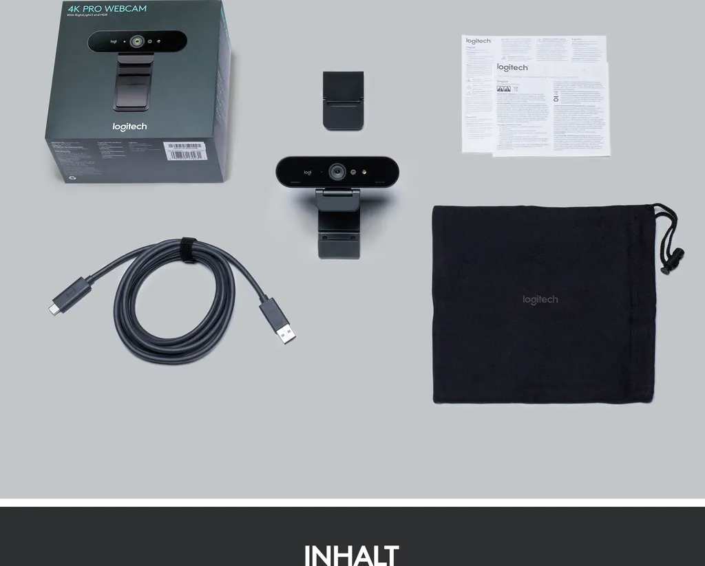 Webcam 4K Logitech BRIO Stream Edition pour Streaming et Visioconférence - 51