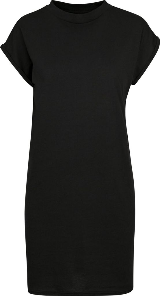 Build Your Brand - Freizeitkleid Überschnittene Schulter für Damen LT3119 (4XL) (Schwarz)