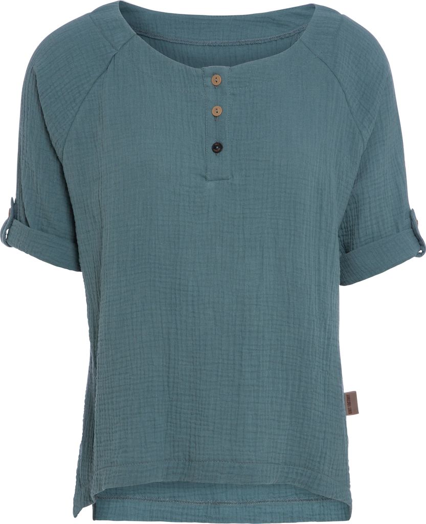 Knit Factory Nena Top - Stone Green - M Produktbild 
