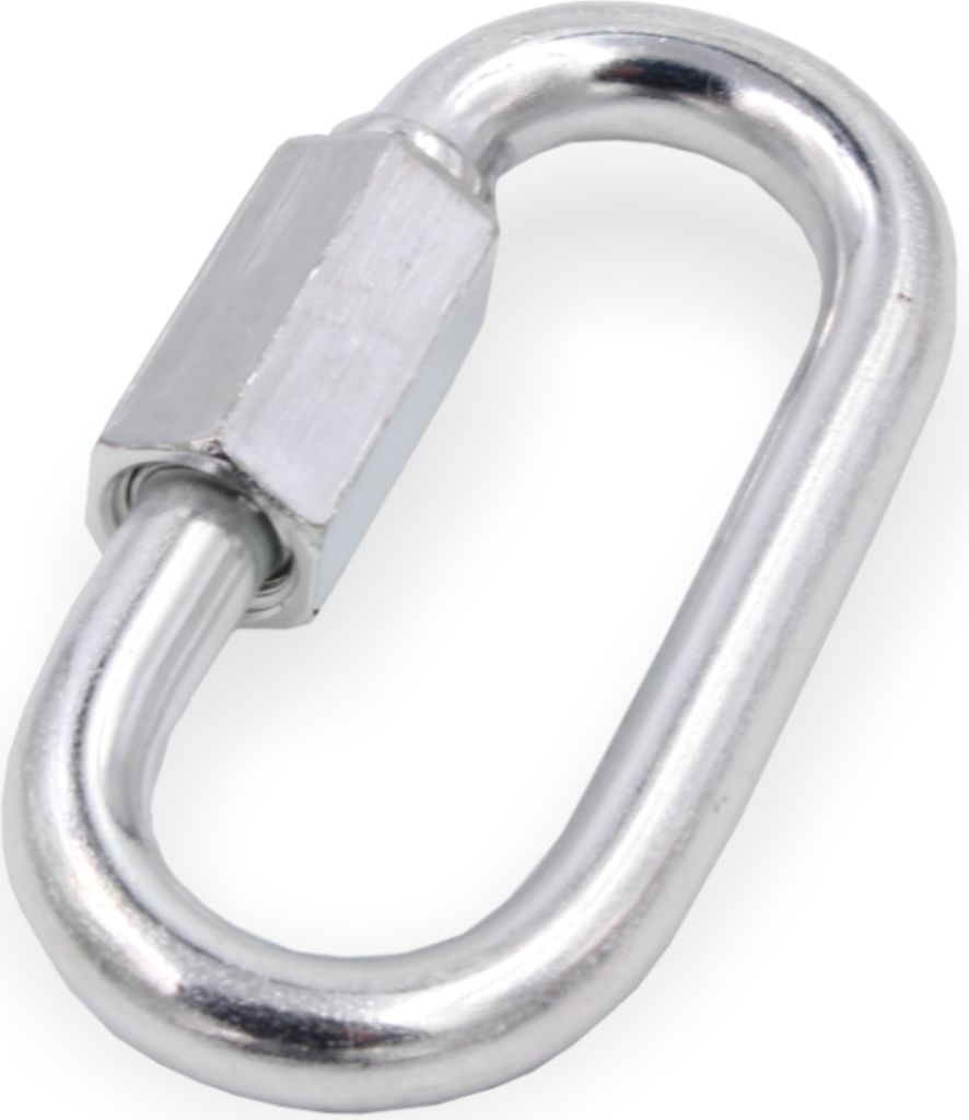 Kettennotglied Kettenverschluss 6x60 mm | ähnlich DIN 56927 Form A | Stahl verzinkt