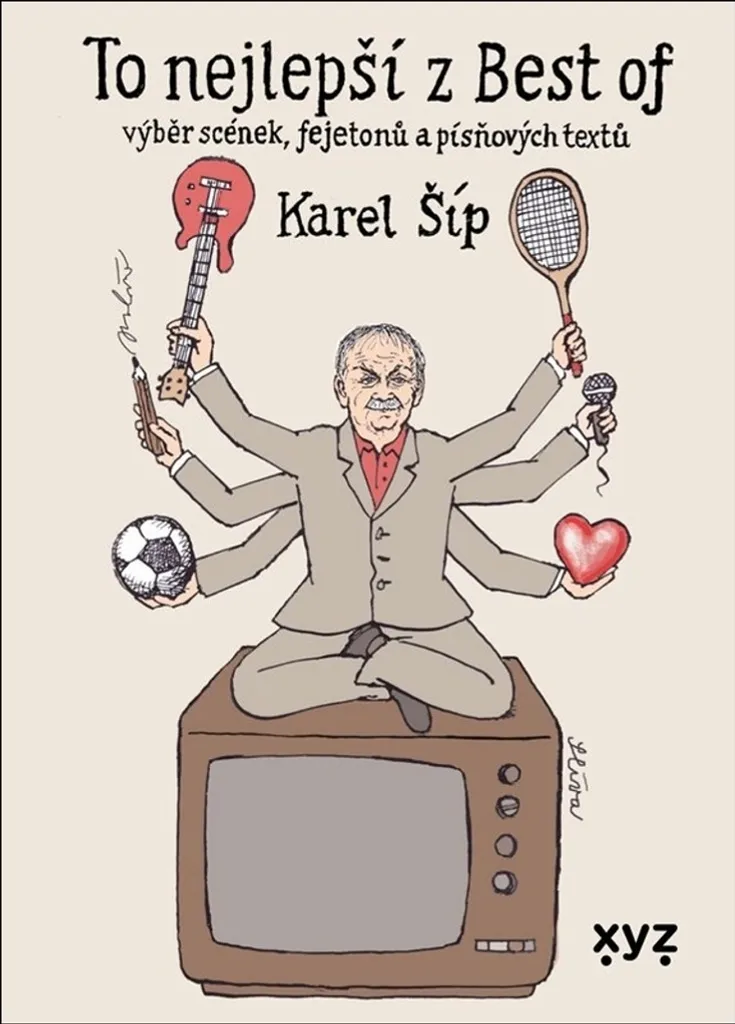 Livre de sketches tchèques Karel Sip pour soirée littéraire