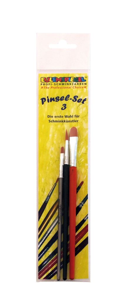 EULENSPIEGEL™ Profi Schminkpinsel-Set, 3-teilig Produktbild 