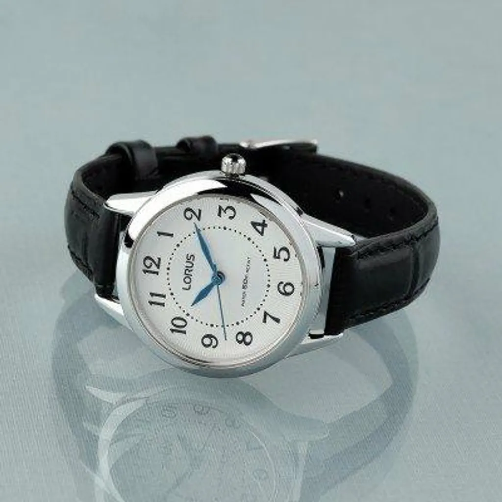Fini les retards avec la montre analogique Lorus précise pour adulte