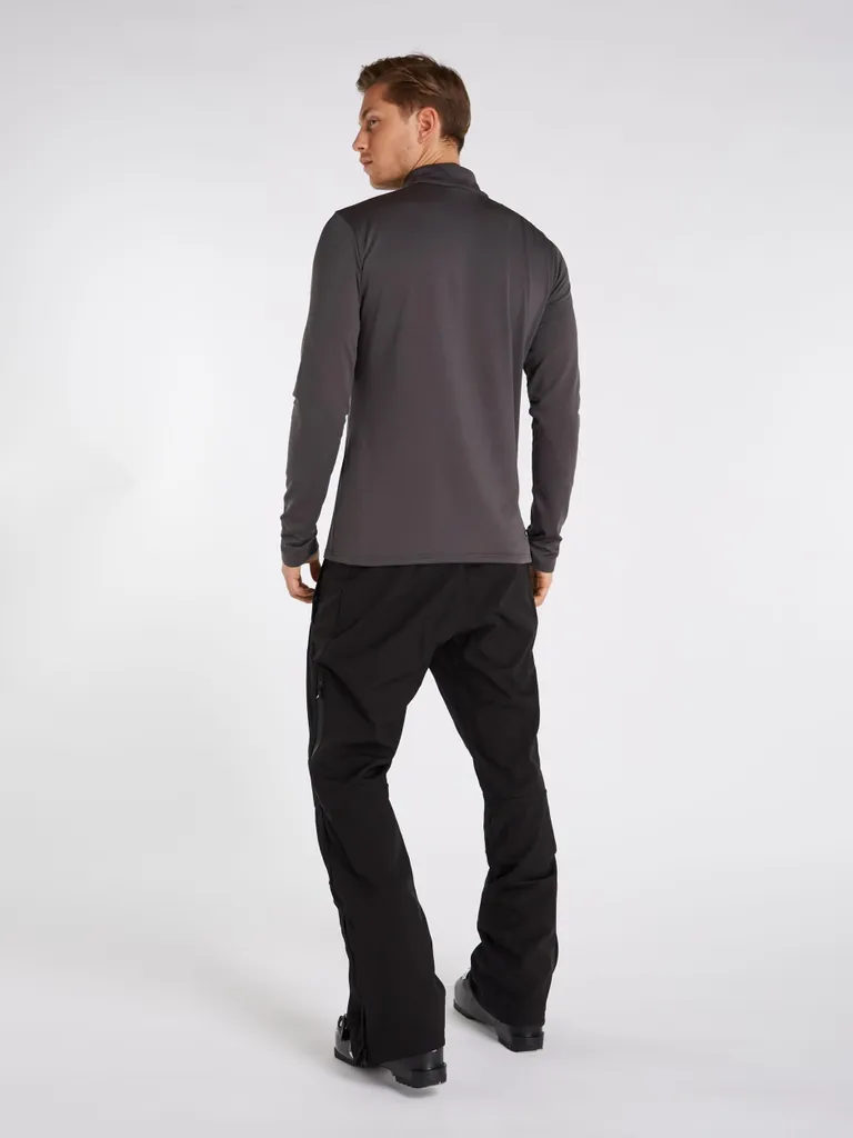 PROTEST REWILL Top attivo con 1/4 di zip Deep Grey Deep Grey L - 3