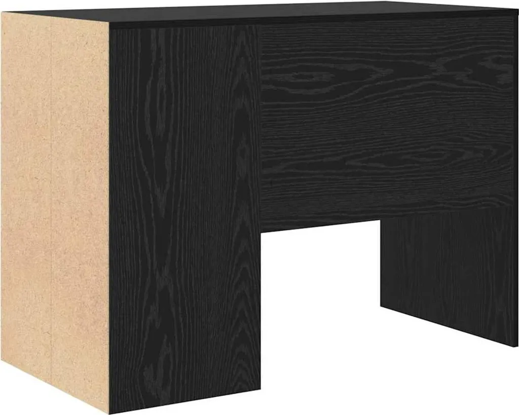 SYFAX™ Scrivania Rovere Nero 102 x 50 x 75 cm Legno multistrato - 7