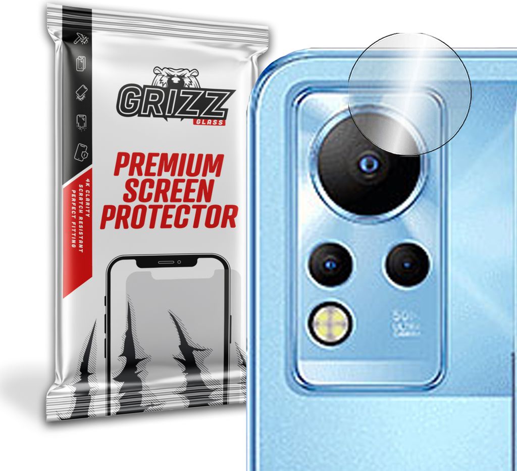 Glas für die Kamera GrizzGlass HybridGlass für Infinix Note 12 G96