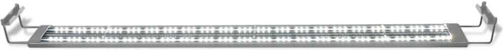 vidaXL Aquarium-Beleuchtung LED 120-130 cm Aluminium IP67