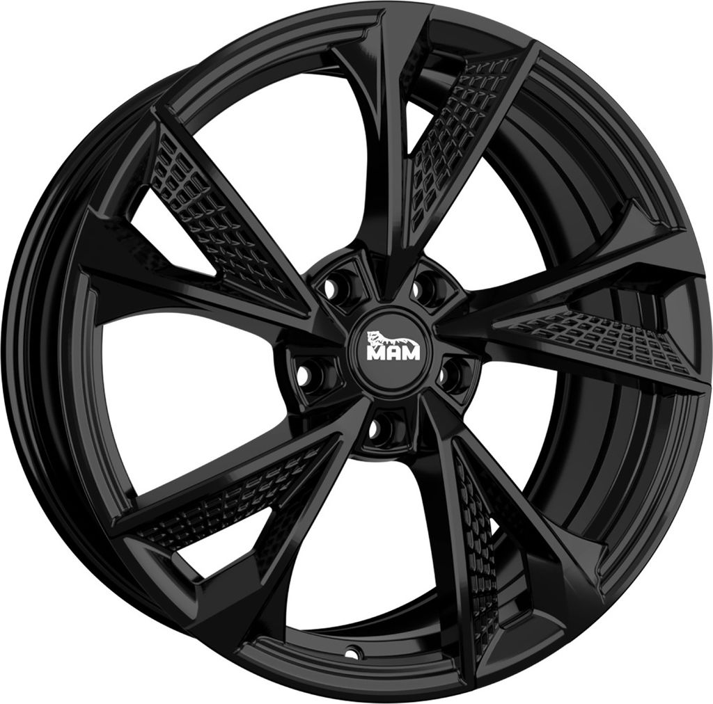 19 Zoll MAM RS6 5x112 ET30 Alufelgen BLACK PAINTED
