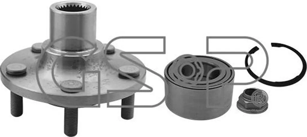 Moyeu de roue GSP 9427048K OE 2194077 pour Ford Puma et Focus
