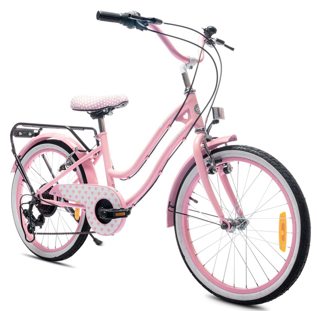SUN BABY Heart Bike Kinderfahrrad 20 Zoll Mädchen, Fahrrad Produktbild 