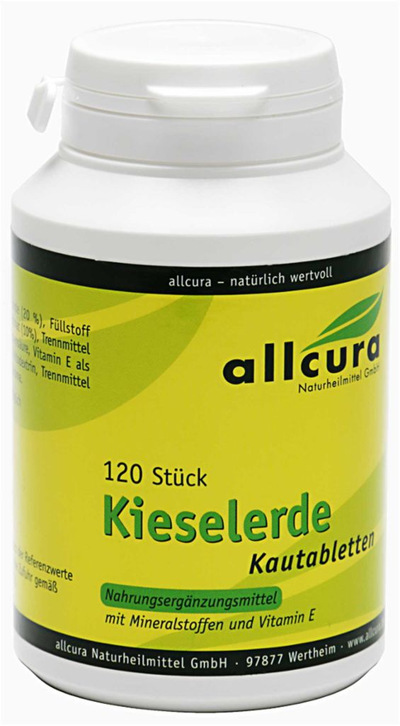 Kieselerde-Kautabletten, 120 St KTA