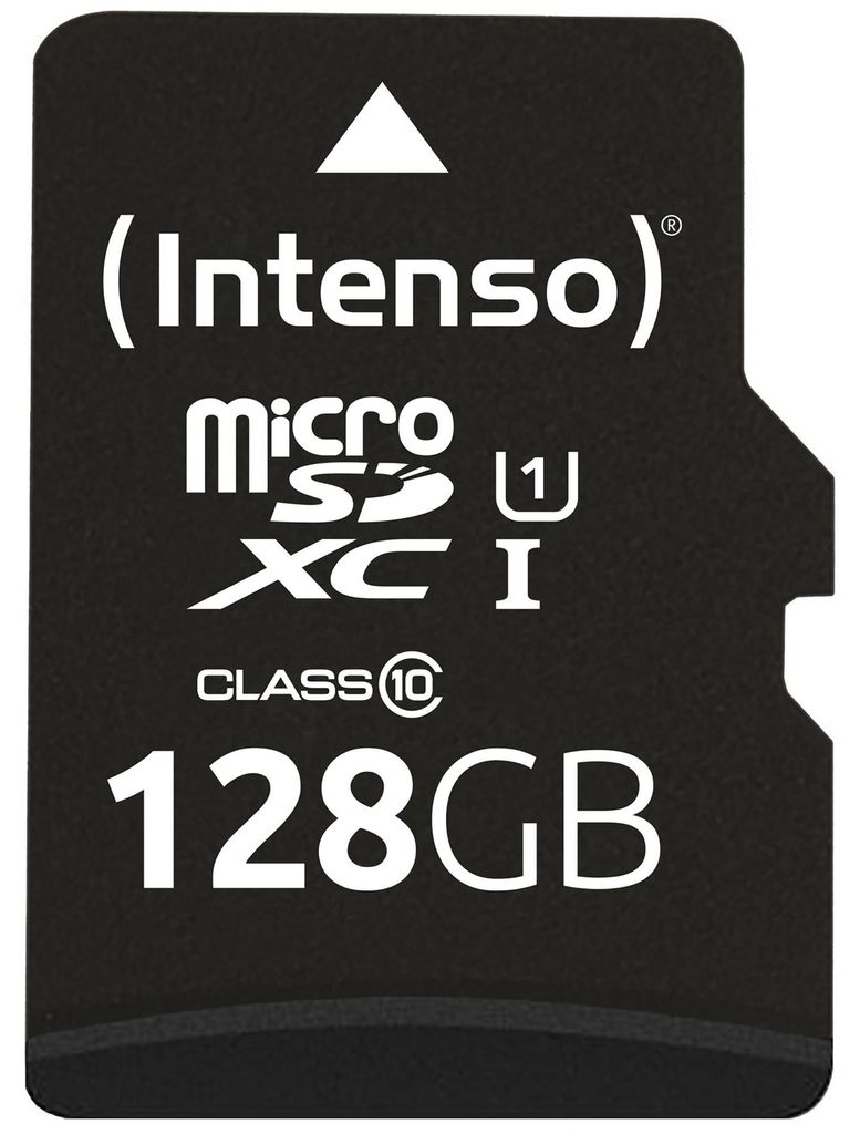 Intenso 128 GB microSDXC Speicherkarte UHS-I Premium inkl. Produktbild 