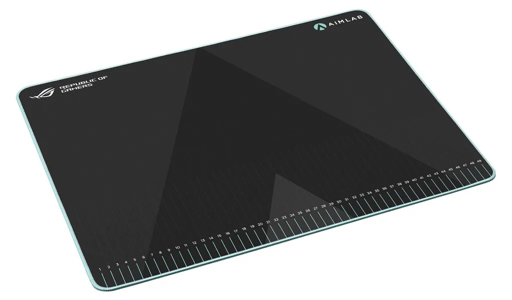 Tapis de souris ROG Hone Ace Aim Lab Edition grand format noir vert