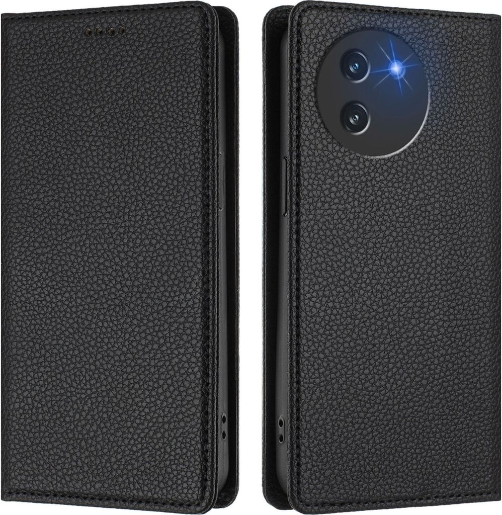 Litchi Leder Handyhülle für Doogee Note 59 / Note 59 Pro Produktbild 