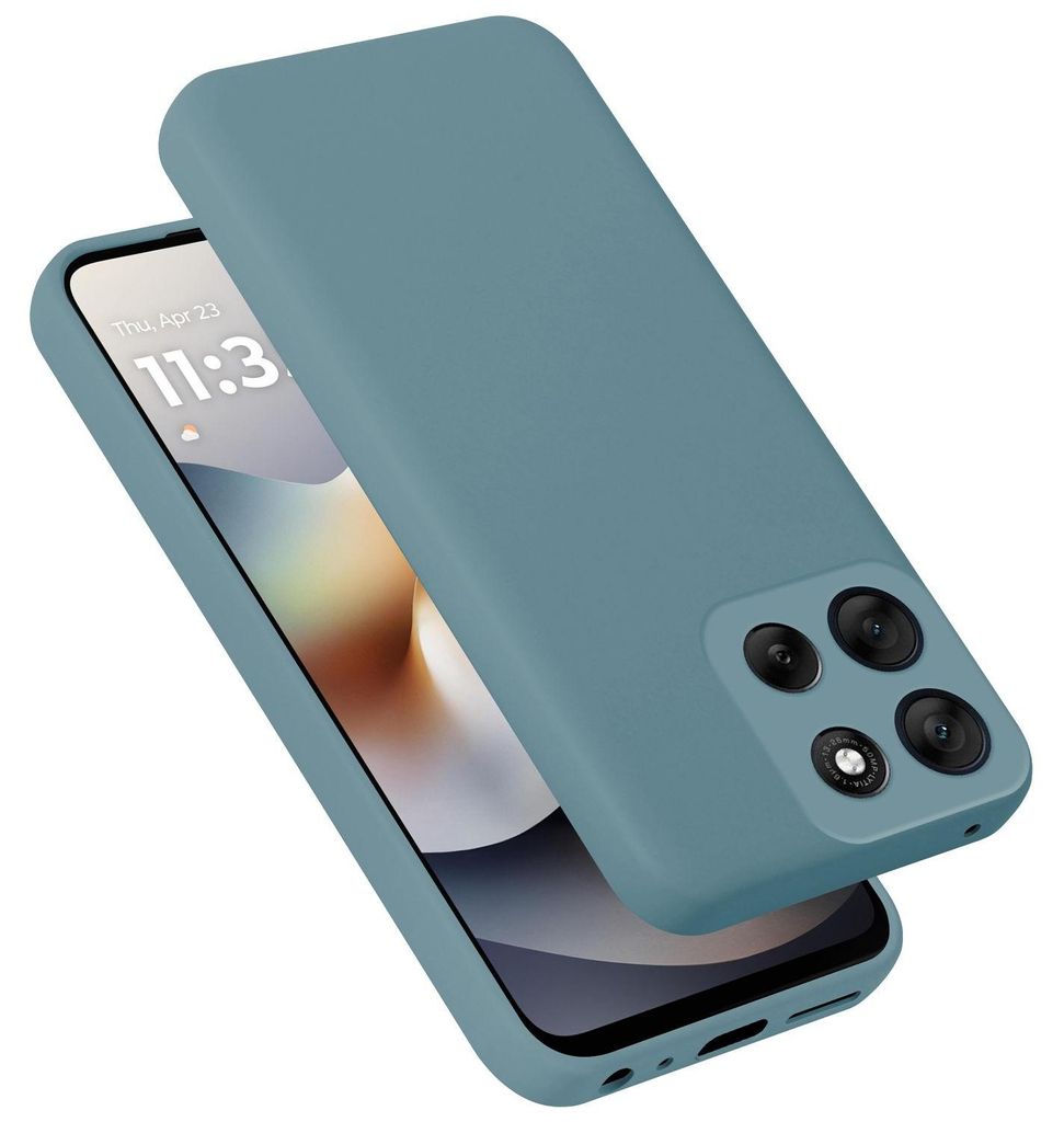Cadorabo Hülle für Motorola Moto G56 Hülle Silikon Handyhülle Case aus flüssigem Silikon, Kratzfeste und stoßfeste Schutzhülle für Motorola...